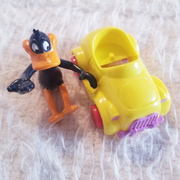1989 Daffy Duck McDonald's Happy Meal Toy Action Figure Looney Tunes Vintage - Picture 1 of 16